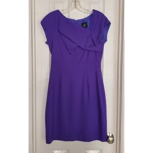 j crew pleated a line dress Pleated V-neck Dress In Stripe For Women